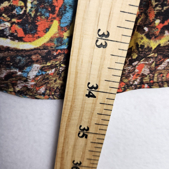 Sam Edelman Slip Dress Graffiti Print Mini Summer Colorful Party Casual Womens M - Picture 8 of 12